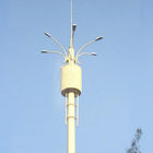 Башни радиосвязи HDG телескопичные, Monopole башня клетки с светами