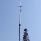 башня мобильной телефонной связи соединения фланца 30m полигональная с сталью Q235/Q345