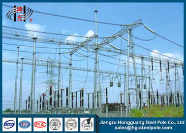 Структуры Q235 электрической электрической подстанции индустрии подстанции стальные, Q345